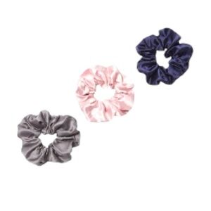 3 Summer & Rose scrunchy set silk feel material smooth  scrunchie